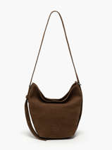 Crossbody Bag Cavalier Nubuck Leather Etrier Brown cavalier nubuck ECAN126S