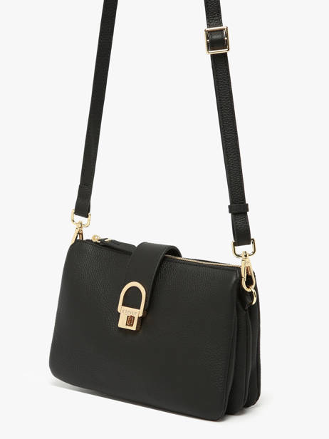 Sac Bandoulière Equestre Cuir Etrier Noir equestre EEQT0143 vue secondaire 2