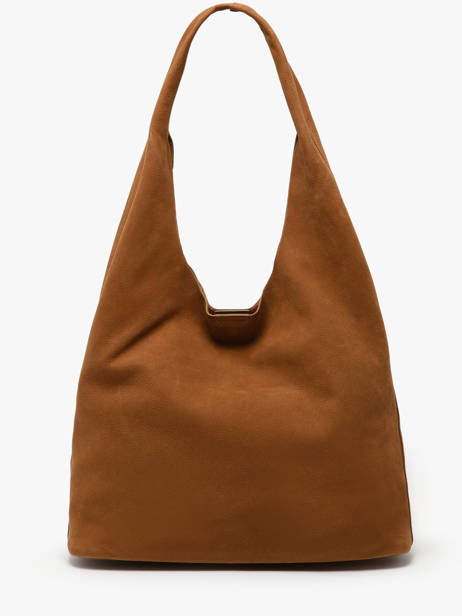 Hobo Cavalier Nubuck Leather Etrier Brown cavalier nubuck ECAN154L other view 3